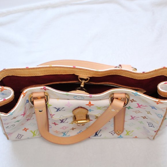 Authentic Louis Vuitton Aurelia MM Multicolor Bag - Picture 3 of 8
